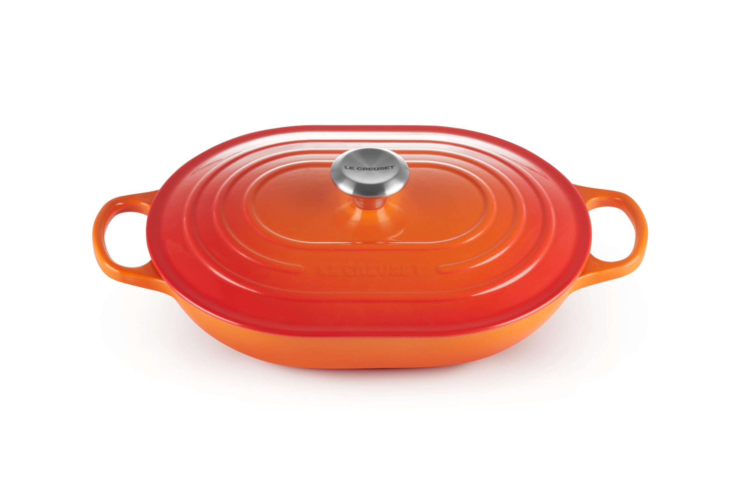 le-creuset-signature-oblong-br-ter-31-cm-3-4-liter-gusseisen-ofenrot image 1
