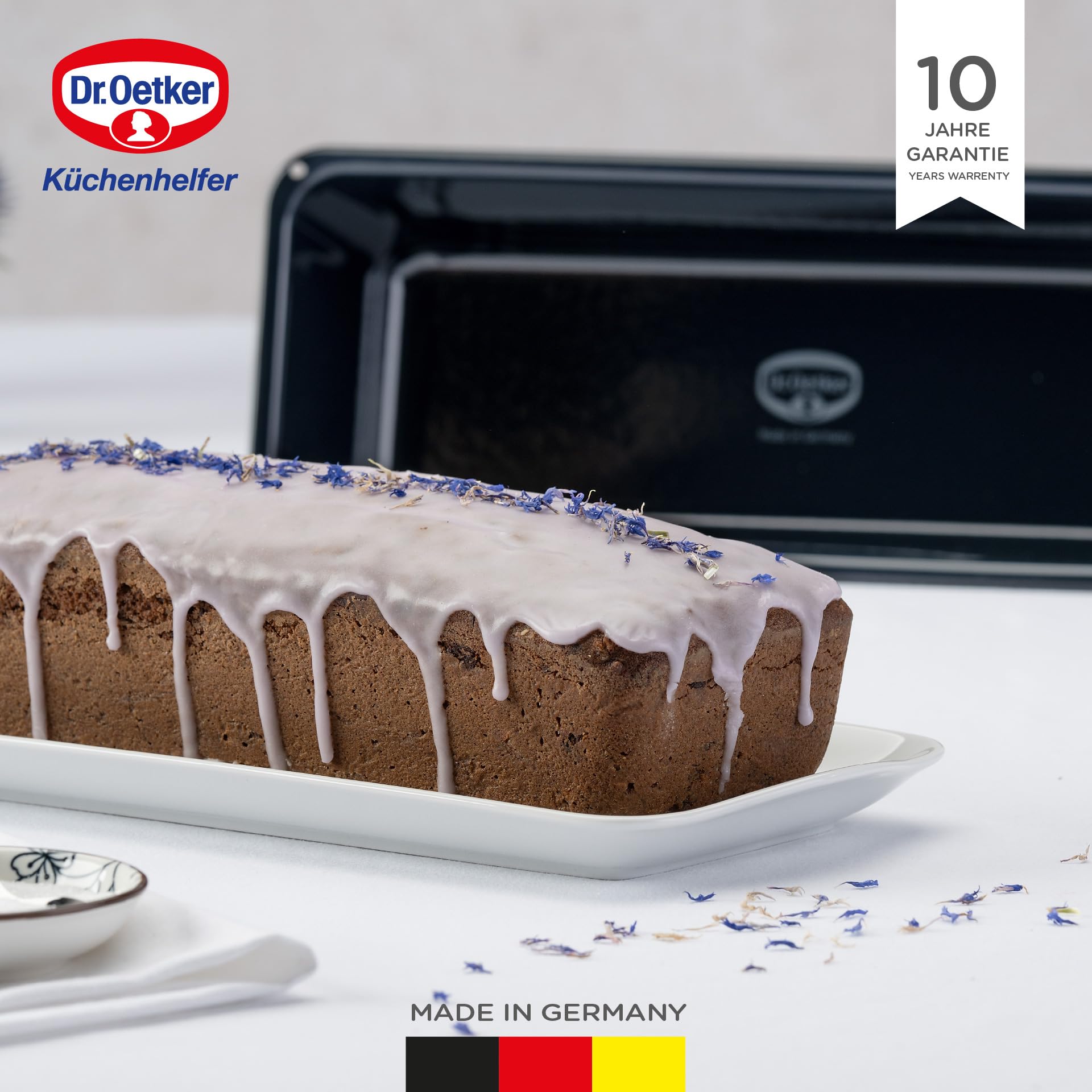 dr-oetker-back-liebe-emaille-kastenform-30-cm-dunkelblau image 3