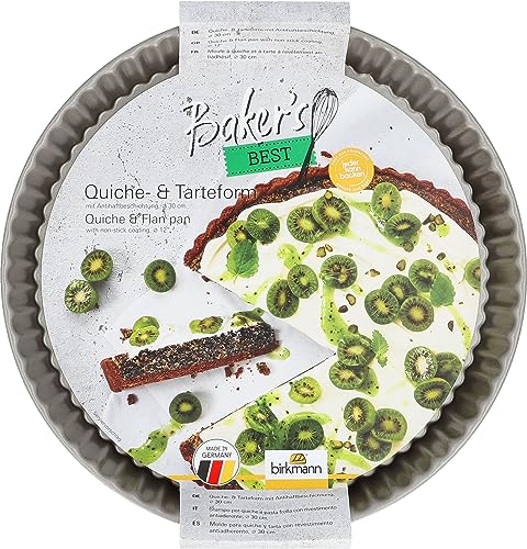 birkmann-baker-s-best-quiche-tarteform-30-cm-karbonstahl-anthrazit image 6
