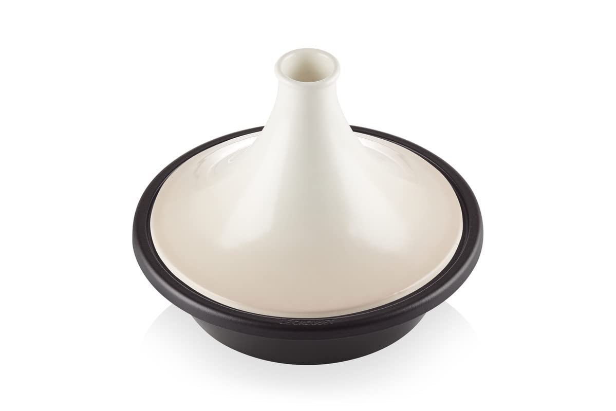 le-creuset-gusseisen-tagine-rund-31-cm-meringue image 2