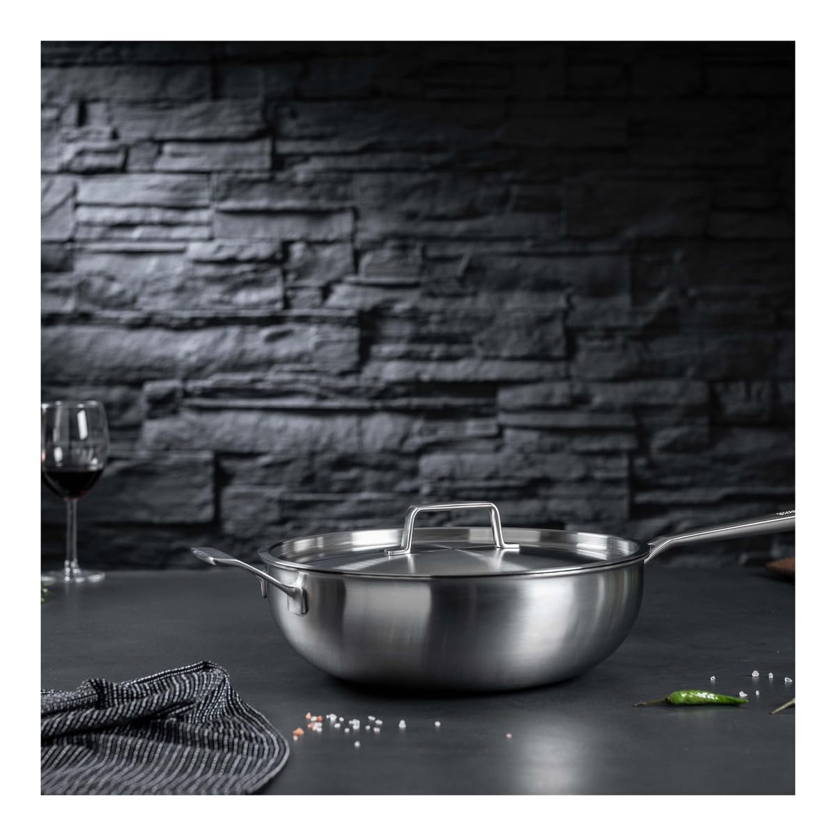 kuhn-rikon-culinary-fiveply-wok-28-cm-edelstahl-induktion-mit-deckel image 7