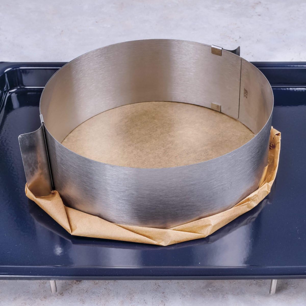 dr-oetker-1919-tortenring-16-30-cm-verstellbar-edelstahl-mit-zwei-griffen image 4