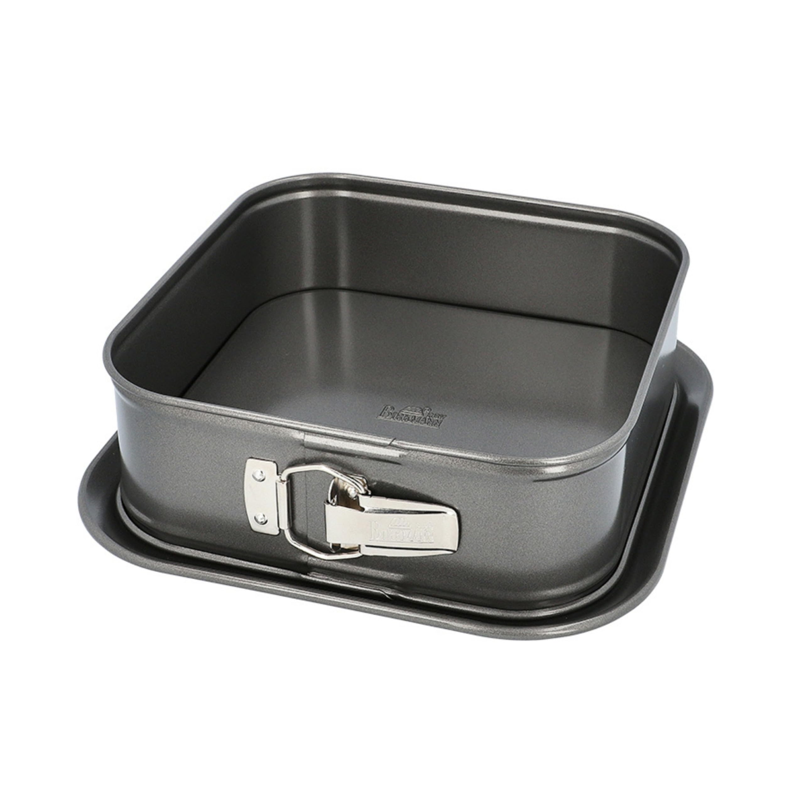 birkmann-easy-baking-springform-quadratisch-24-x-24-cm-h-he-8-cm-karbonstahl-mit image 1