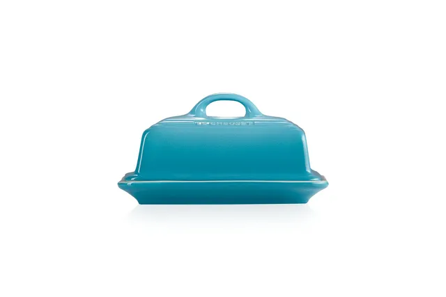 le-creuset-heritage-steinzeug-butterdose-900-g-17-x-12-5-x-9-cm-karibik image 1