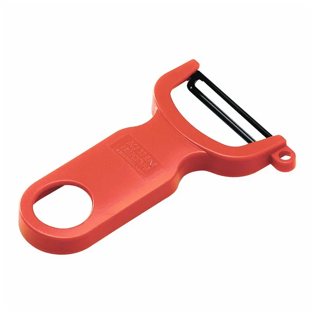 kuhn-rikon-swiss-peeler-sparsch-ler-karbonstahl-rot image 1