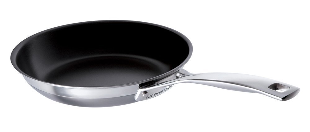 le-creuset-3-ply-edelstahl-bratpfanne-30-cm-mit-gegengriff-antihaft image 7