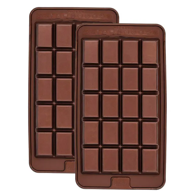 birkmann-chocolaterie-schokoladenform-tafel-2-teilig-silikon-21x11-7-cm image 1