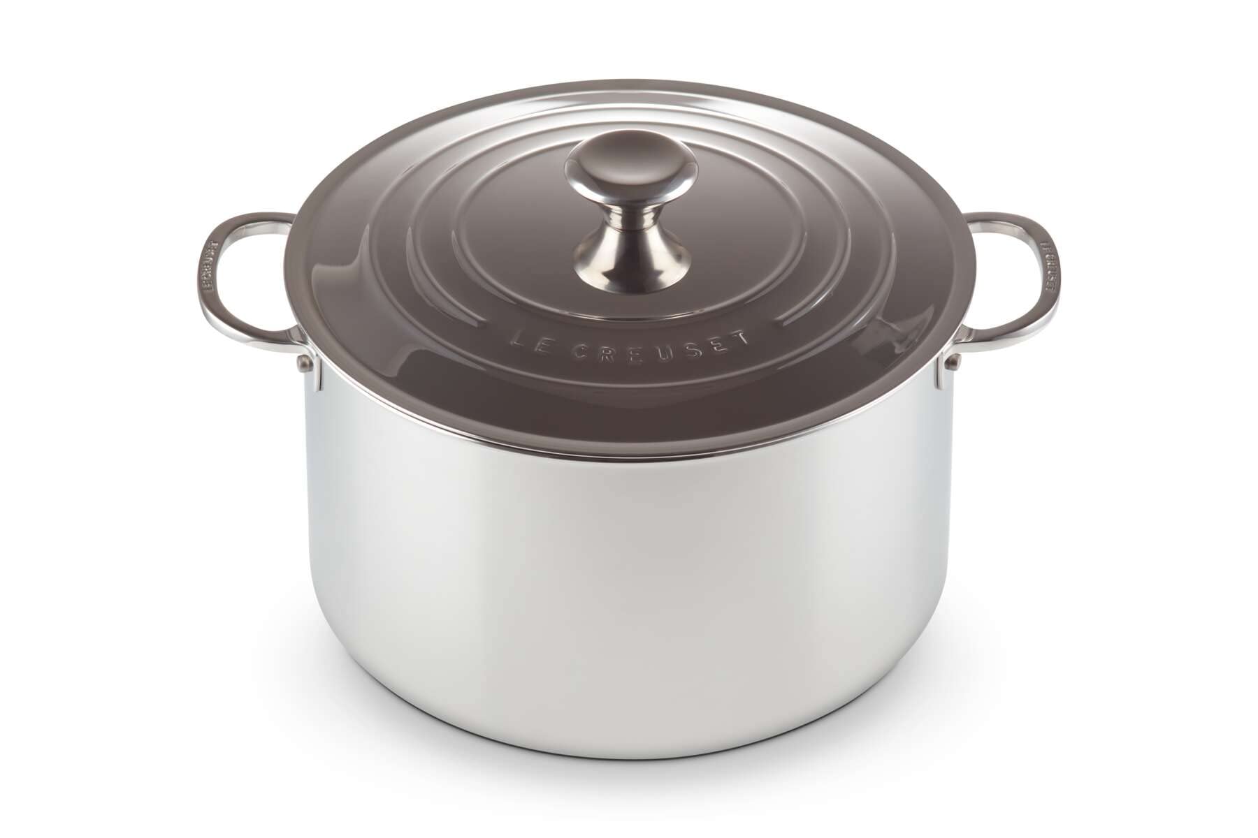 le-creuset-3-ply-plus-suppentopf-28-cm-edelstahl-mit-deckel image 1