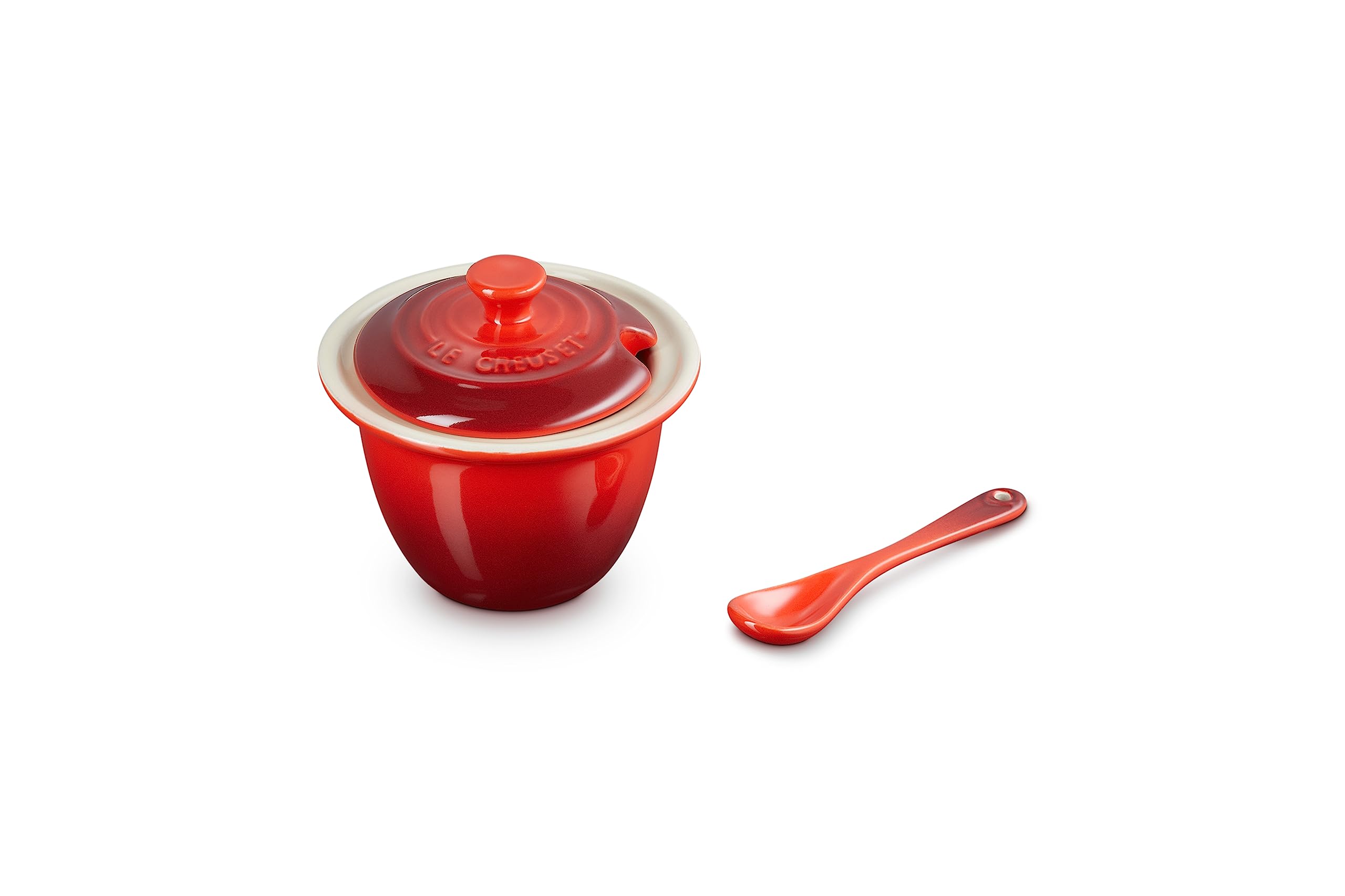 le-creuset-serviert-pfchen-mit-l-ffel-steinzeug-0-2-l-10-2-cm-ofenrot image 6