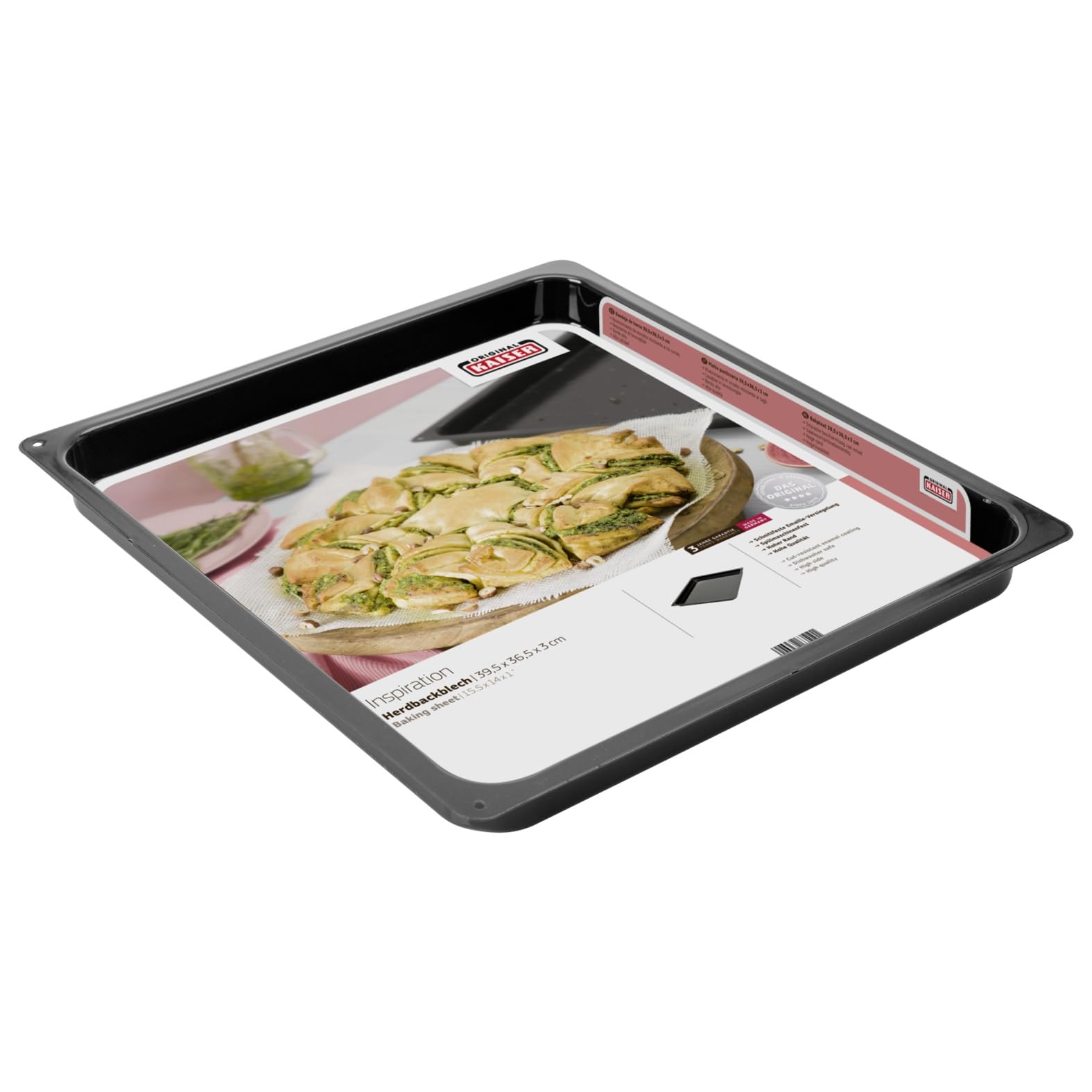 kaiser-inspiration-universal-herdbackblech-39-5-x-36-5-x-3-cm-antihaftbeschichte image 3