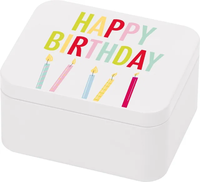 birkmann-geschenkbox-milky-white-happy-birthday-12x10x6-cm-wei-blechdose image 1