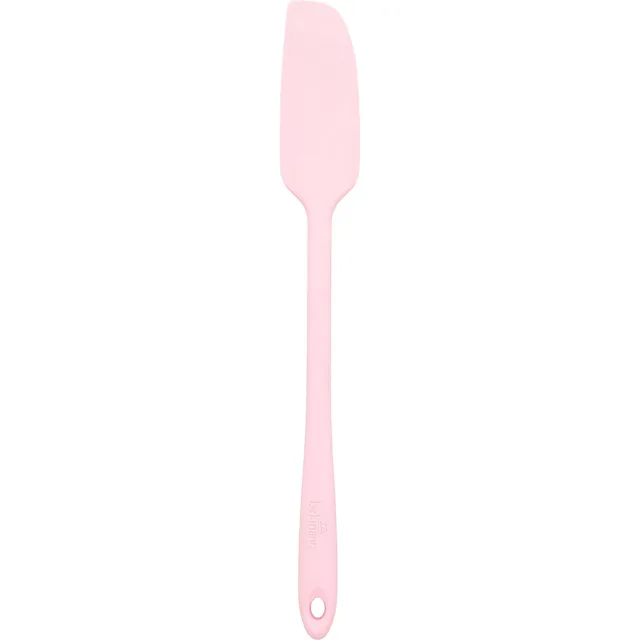 birkmann-teigschaber-schmal-silk-rose-27-5-cm-x-3-5-cm-silikon-mit-metallkern image 1