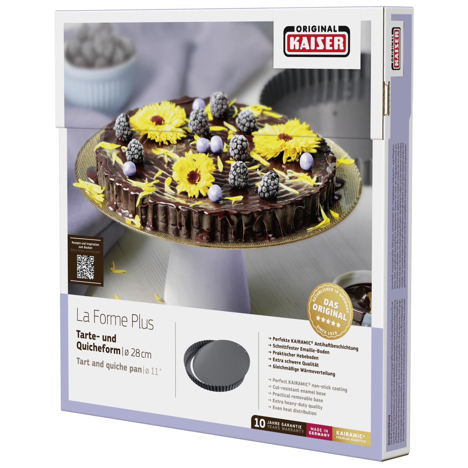original-kaiser-la-forme-plus-tarteform-mit-hebeboden-28-cm-quicheform-antihaftb image 8