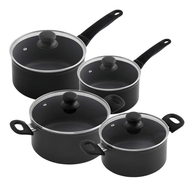 kuhn-rikon-easy-induction-kochgeschirr-set-4-teilig-aluminium-antihaft-schwarz image 1