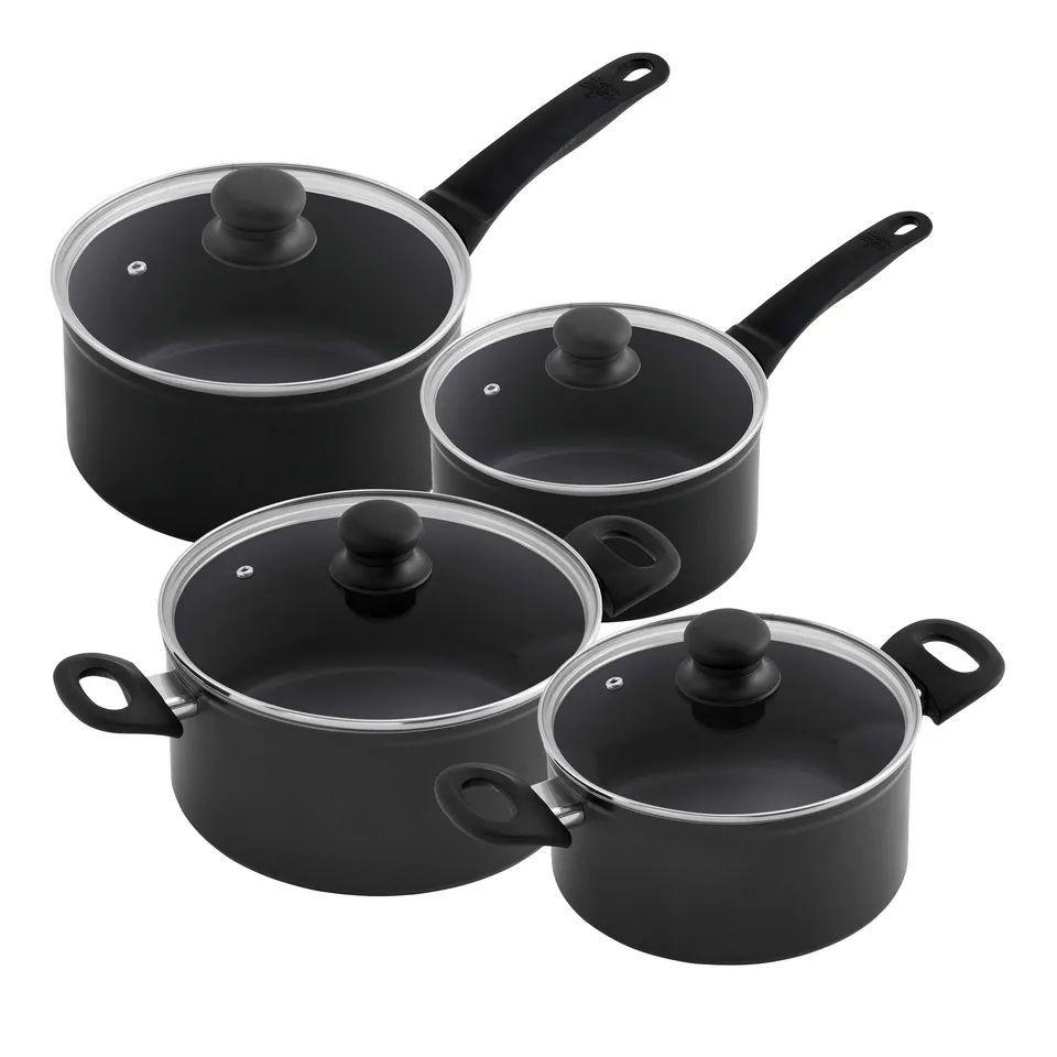 kuhn-rikon-easy-induction-kochgeschirr-set-4-teilig-aluminium-antihaft-schwarz image 1