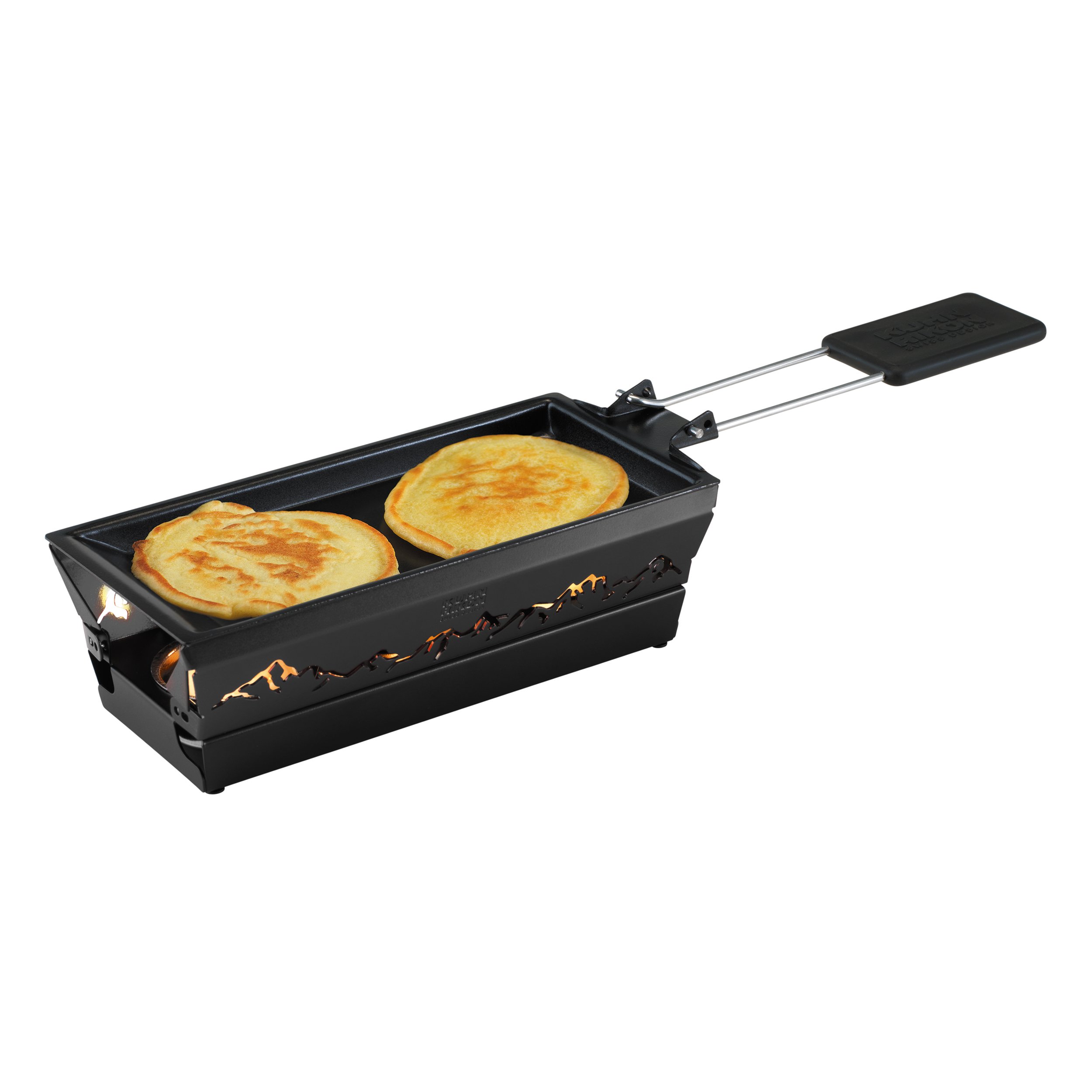 kuhn-rikon-candle-light-mini-raclette-alpengl-hen-teelicht-schwarz image 2