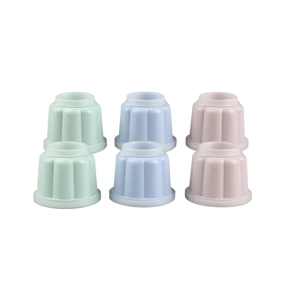 dr-oetker-puddingf-rmchen-6er-set-150-ml-mit-deckel-rosa-gr-n-blau image 1