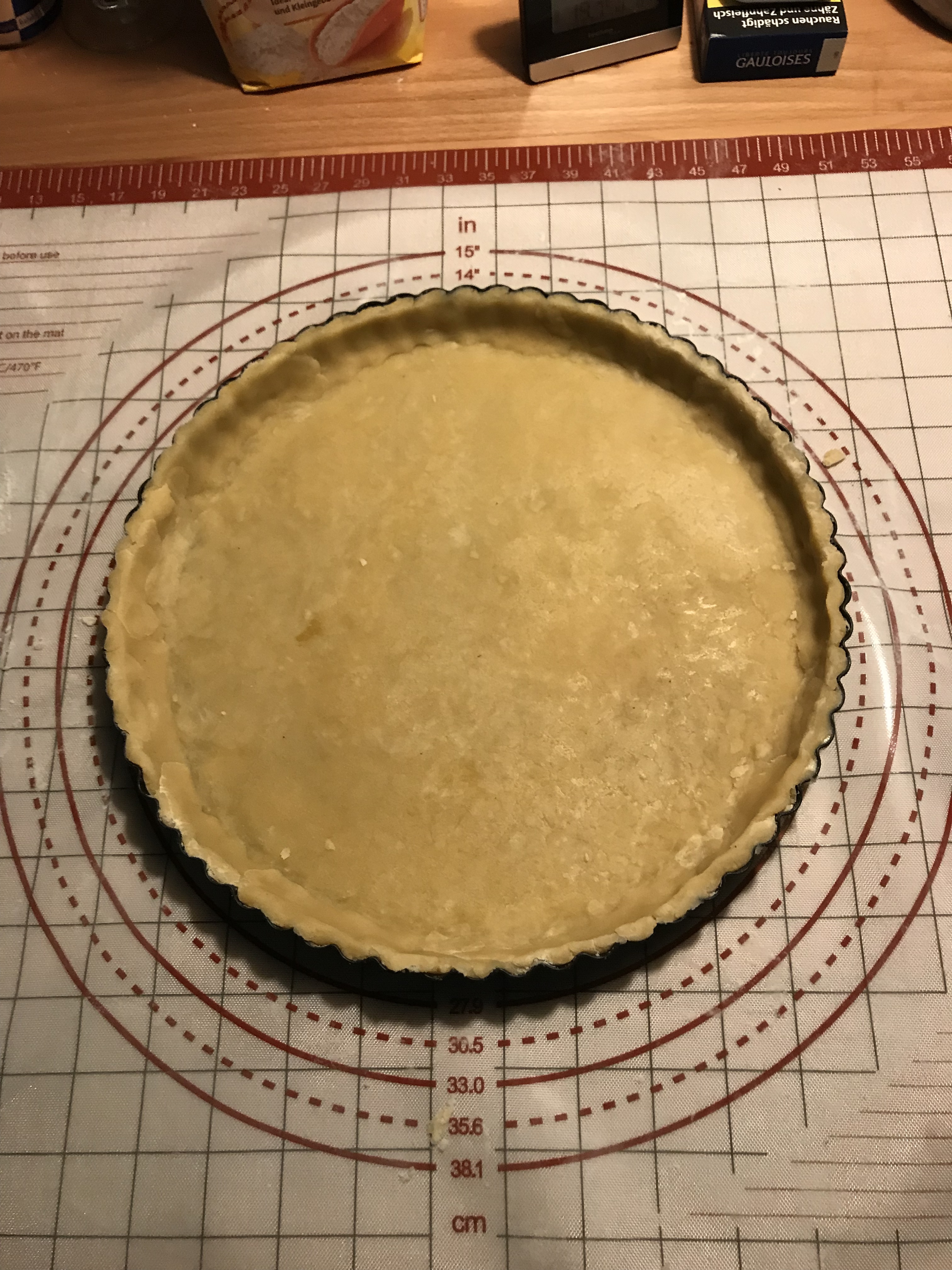 Sehr gute Tarteform