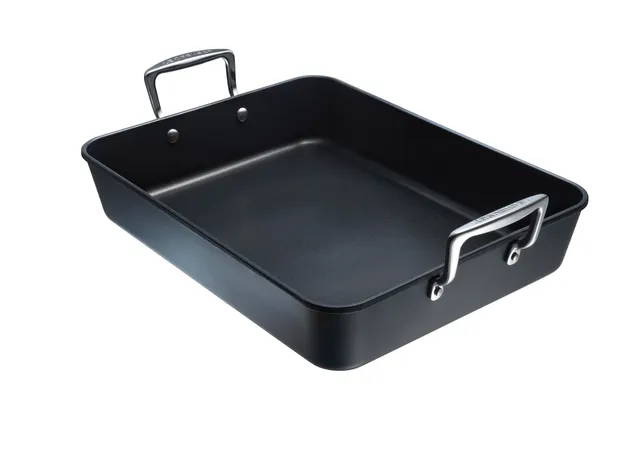 le-creuset-aluminium-antihaft-bratreine-34-cm-anthrazit-silber image 1