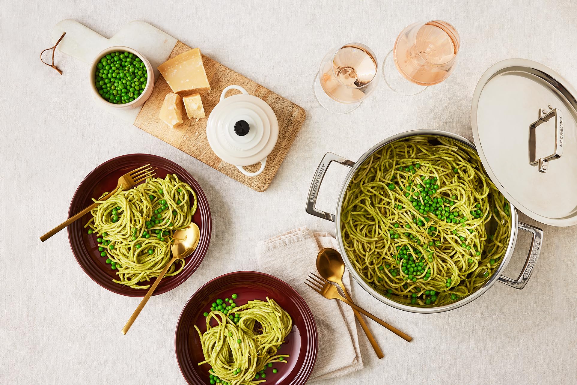 le-creuset-3-ply-edelstahl-sauteuse-28-cm-mit-deckel image 2