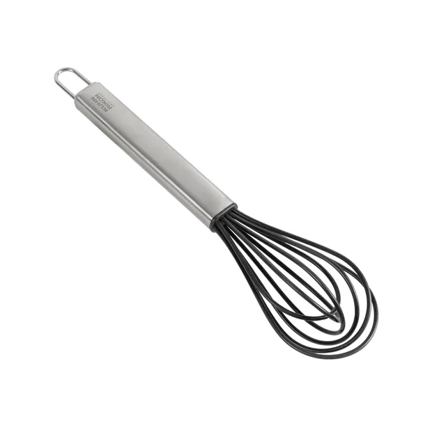 kuhn-rikon-essential-schwingbesen-silikon-klein-silber-schneebesen image 1