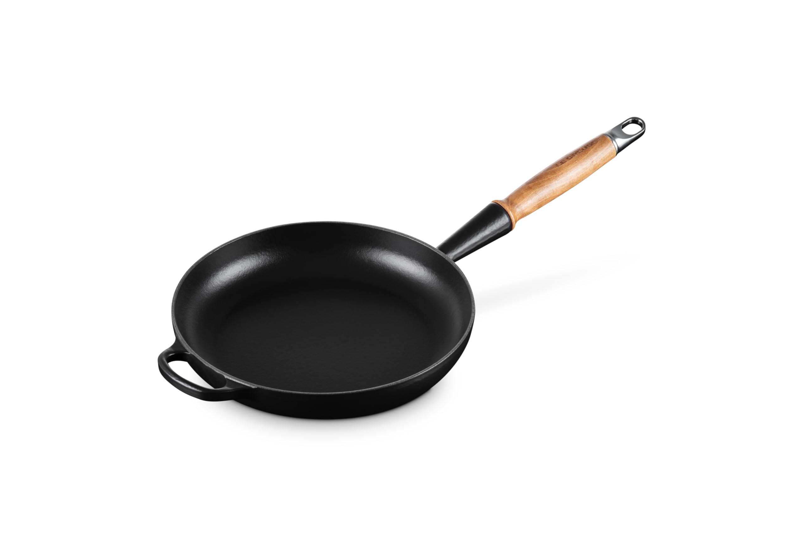le-creuset-signature-bratpfanne-gusseisen-mit-holzgriff-28-cm-karibik image 6