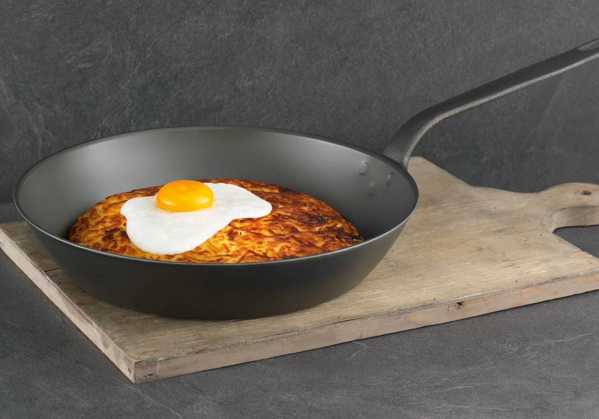 kuhn-rikon-black-star-bratpfanne-eisen-36-cm-f-r-induktion-grill-und-backofen image 2