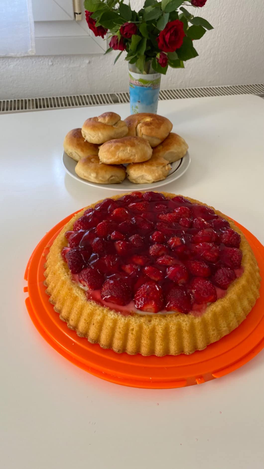 Erdbeerkuchen gelingt immer
