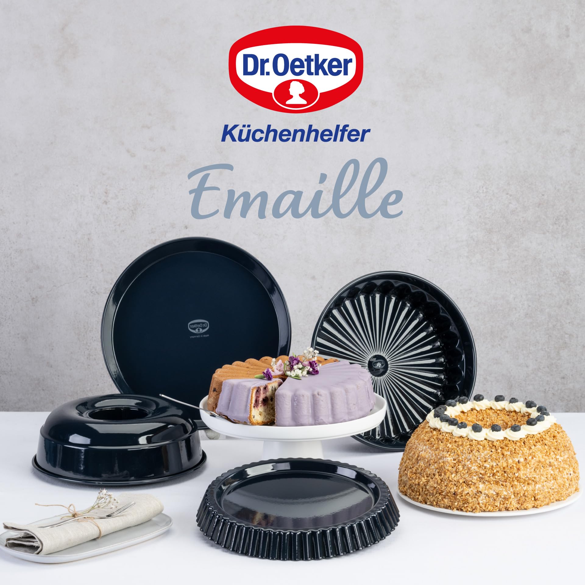 dr-oetker-back-liebe-kuchenblech-30-cm-emaille-dunkelblau image 8