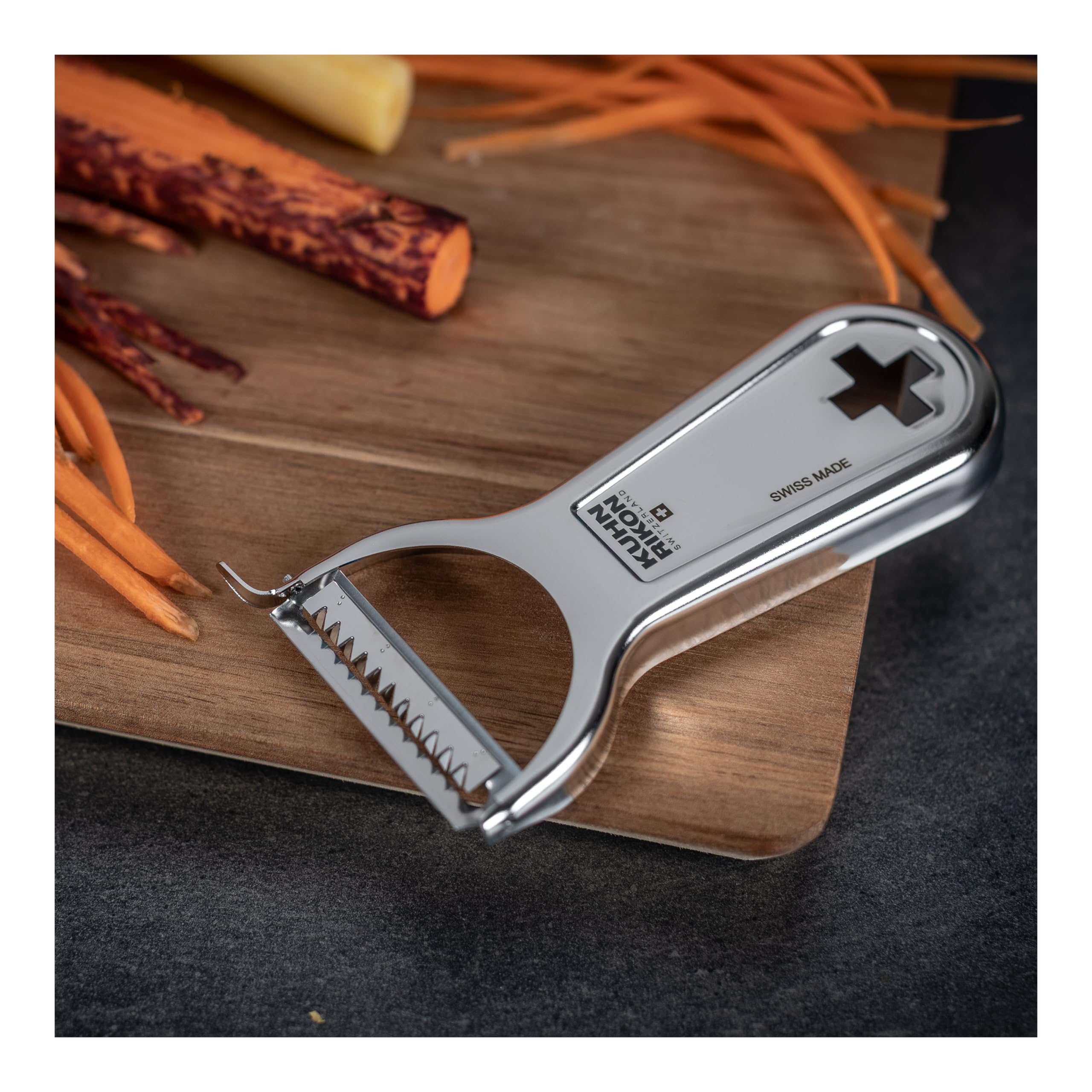 kuhn-rikon-swiss-metallic-julienne-sparsch-ler-edelstahl image 2