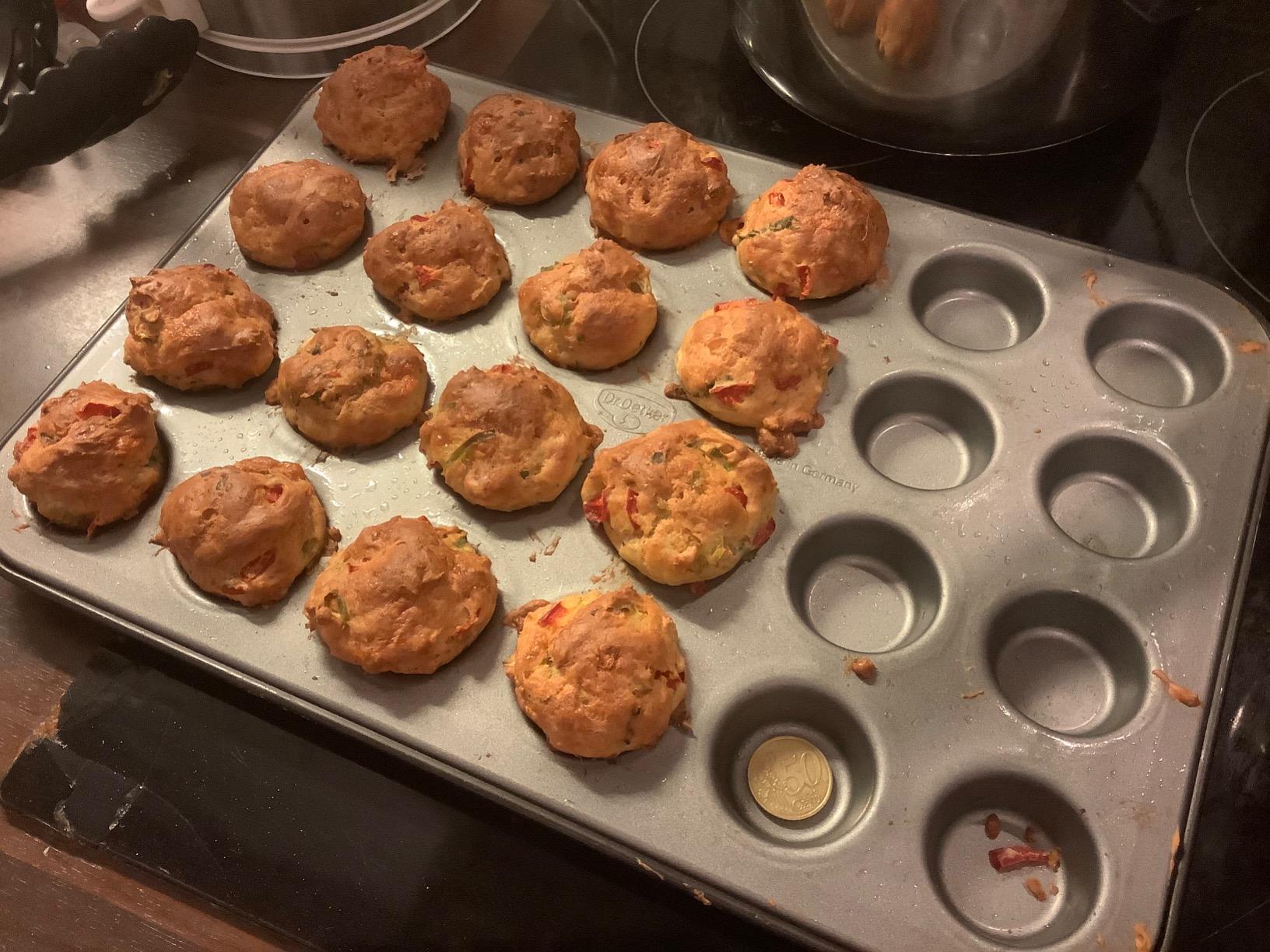 Perfekt für Mini-Muffins