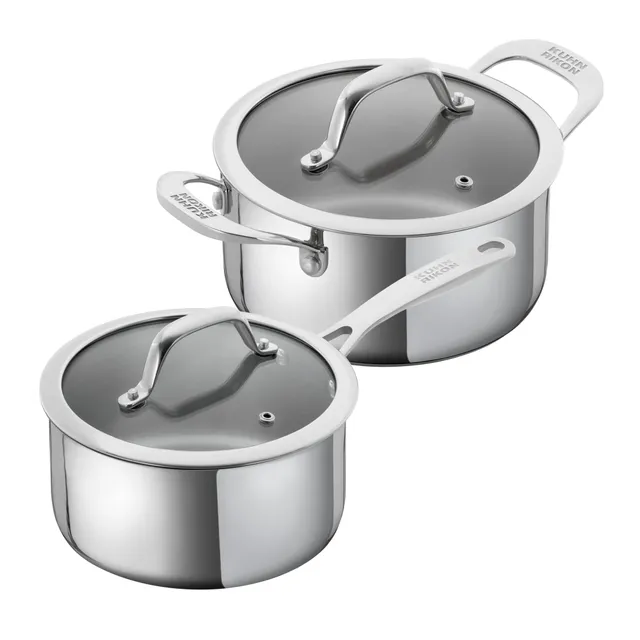 kuhn-rikon-allround-2er-set-stielkasserolle-1-5-l-kochtopf-2-3-l-mit-glasdeckel- image 1