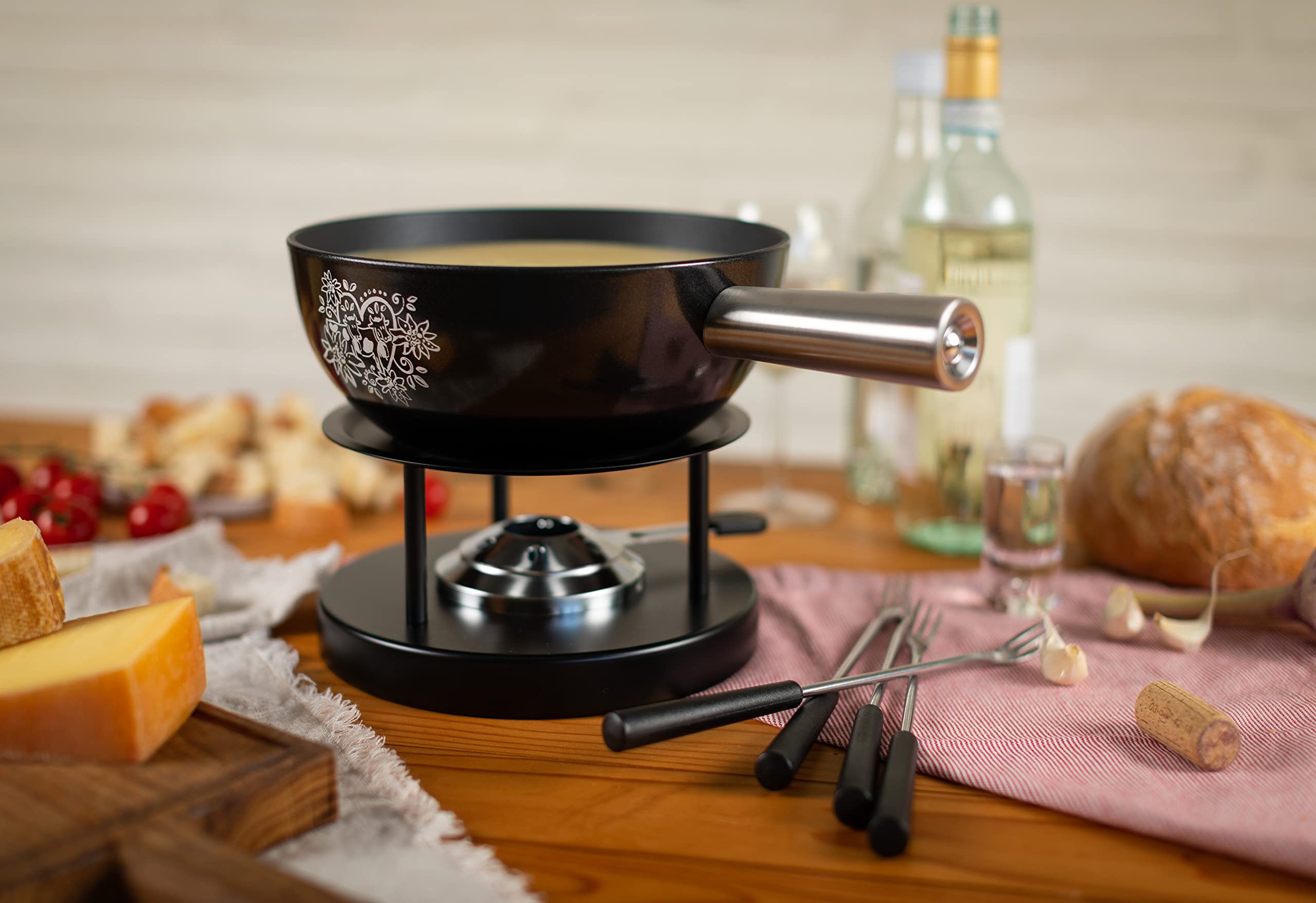 kuhn-rikon-k-sefondue-set-alpenliebe-22-cm-aluminium-mit-rechaud image 4
