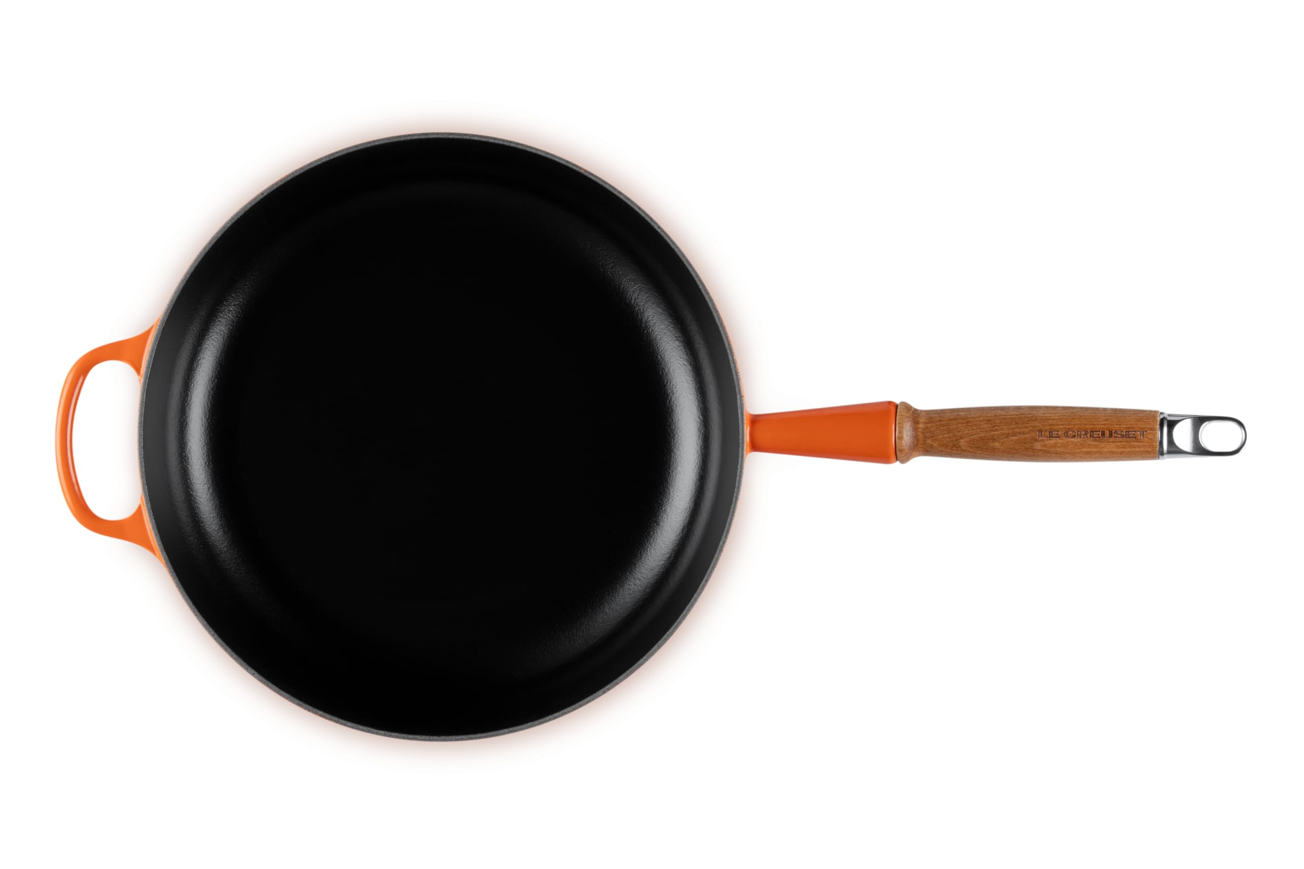 le-creuset-signature-saut-pfanne-gusseisen-28-cm-mit-holzgriff-ofenrot image 3