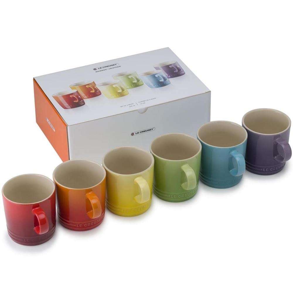 le-creuset-6er-set-espressotassen-steinzeug-100-ml-regenbogen image 7