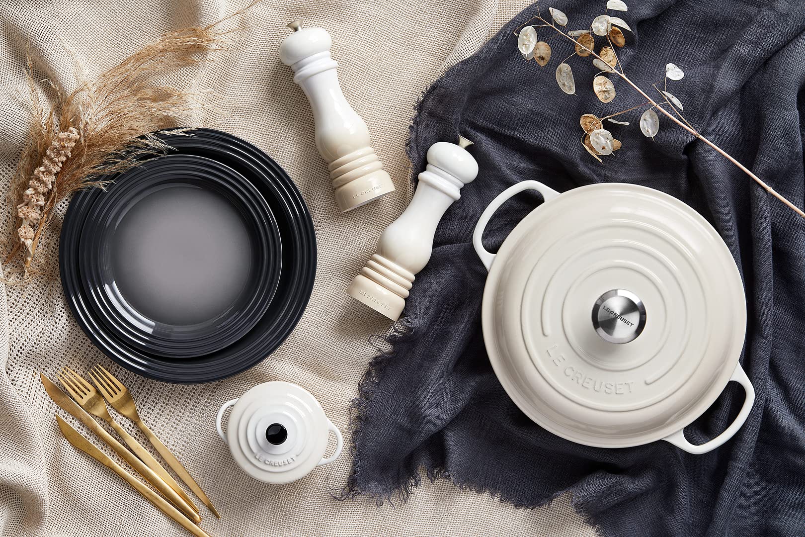 le-creuset-classic-salzm-hle-21-cm-keramik-mahlwerk-meringue image 2