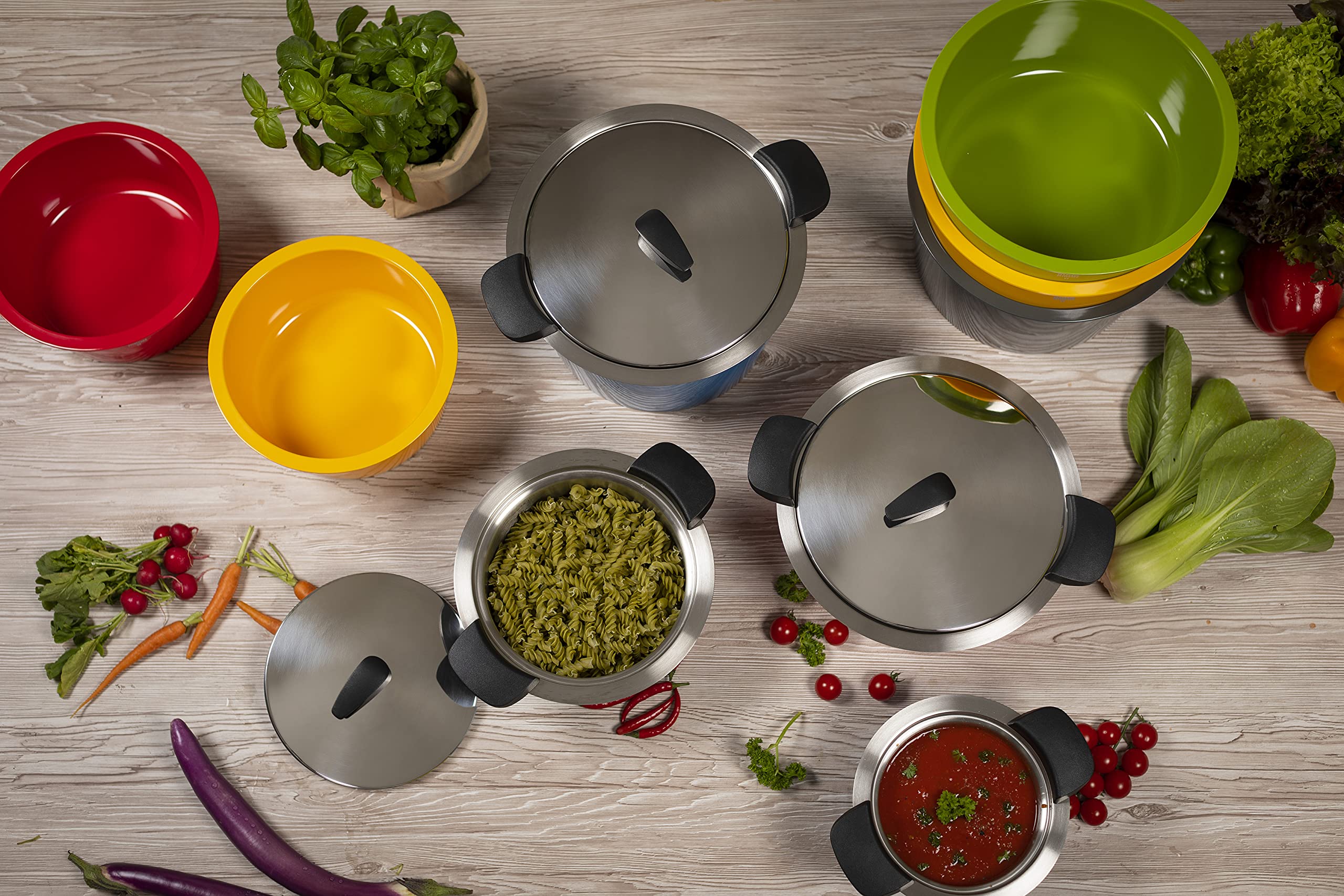 kuhn-rikon-hotpan-kochtopf-3-liter-22-cm-mit-thermosch-ssel-edelstahl-induktion image 7