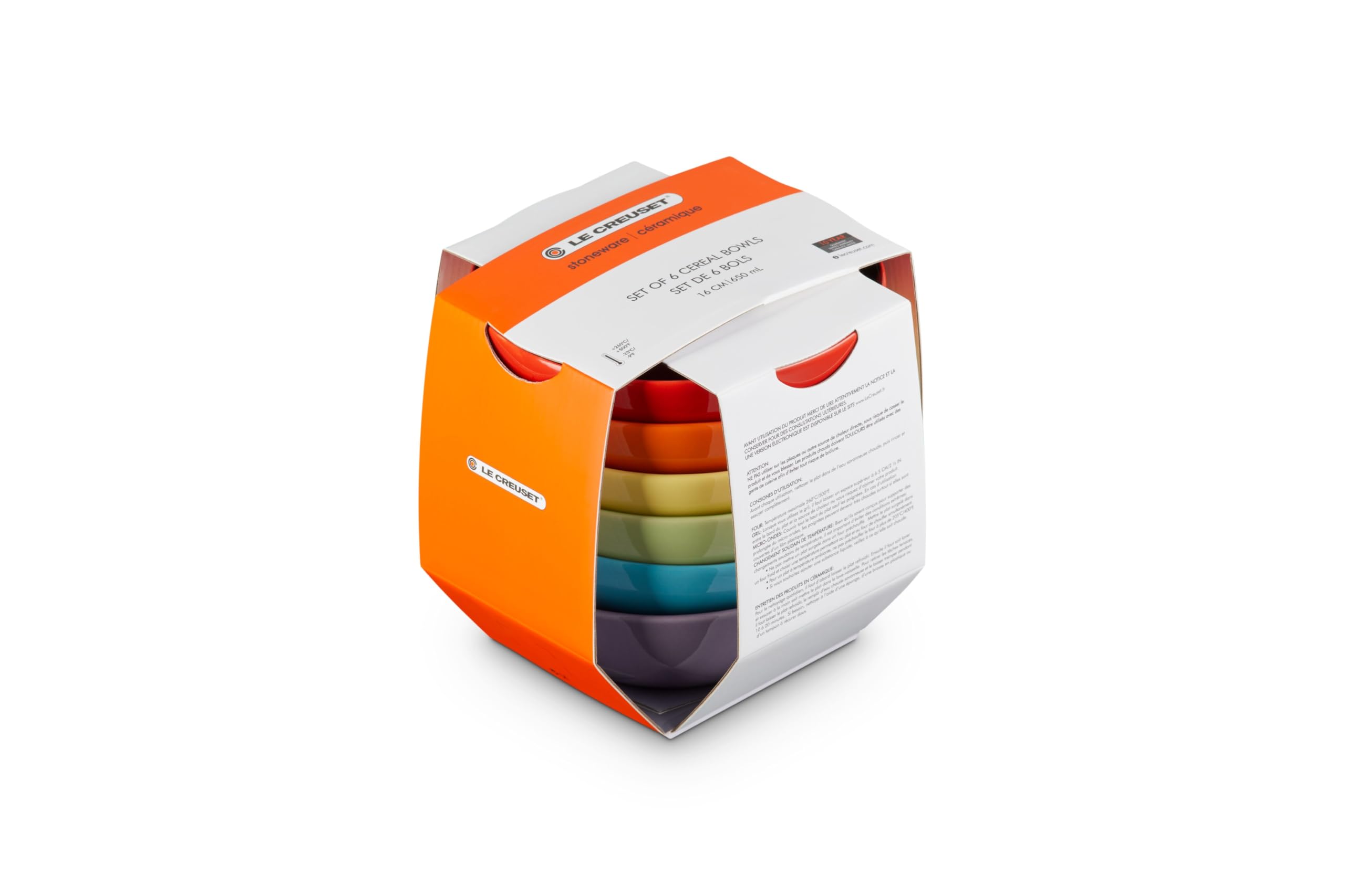 le-creuset-6er-set-m-slischalen-steinzeug-16-cm-regenbogen image 4