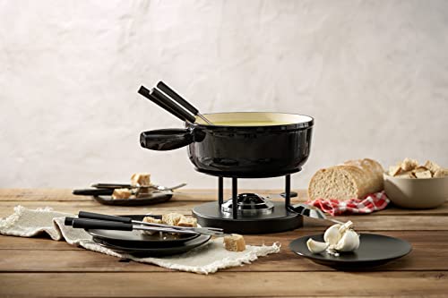 kuhn-rikon-induktion-eisenguss-fondue-caquelon-24-cm-schwarz image 6