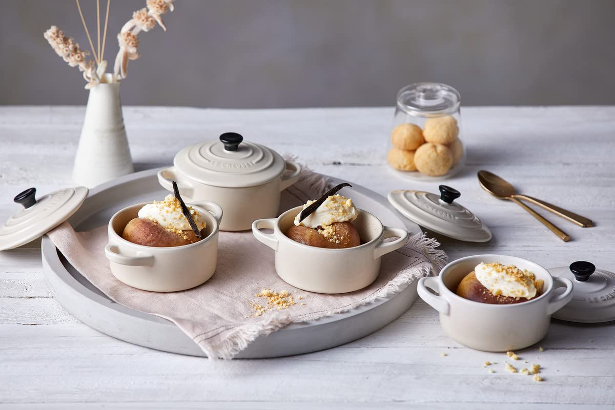 le-creuset-mini-cocotte-steinzeug-200-ml-meringue-10-x-5-cm image 2