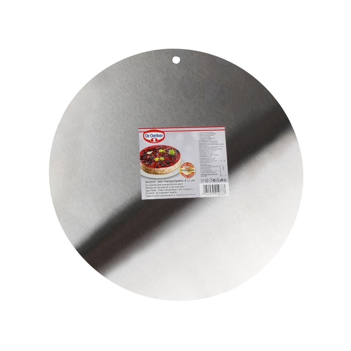 dr-oetker-profi-deko-und-transportplatte-32-cm-tortenplatte-aus-edelstahl image 4