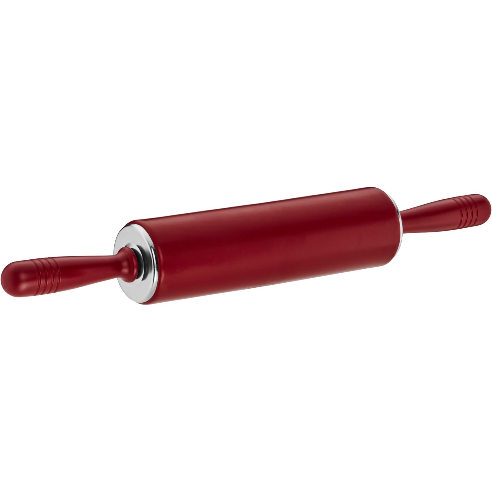 kaiser-kaiserflex-red-teigroller-silikon-49-x-6-5-cm-mit-metallkern-nudelholz-ro image 1