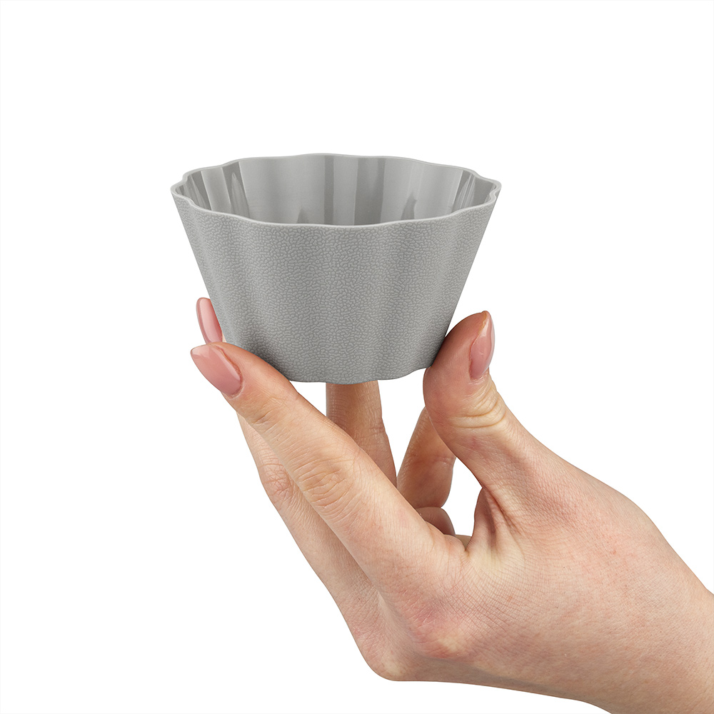 backefix-silikon-muffincups-24-st-ck-grau-muffinformen image 3