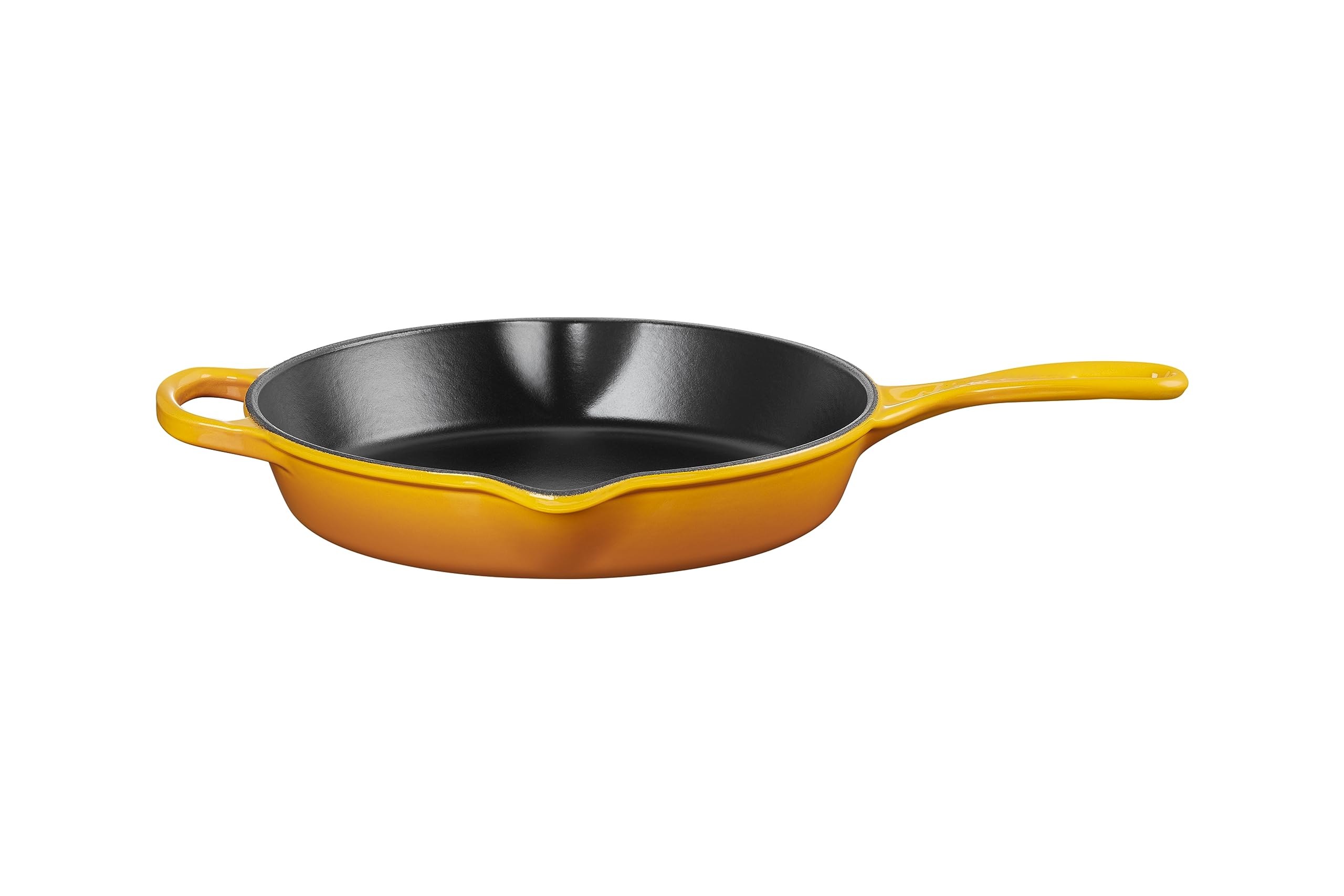 le-creuset-signature-hohe-brat-und-servierpfanne-gusseisen-26-cm-2-liter-nectar image 2