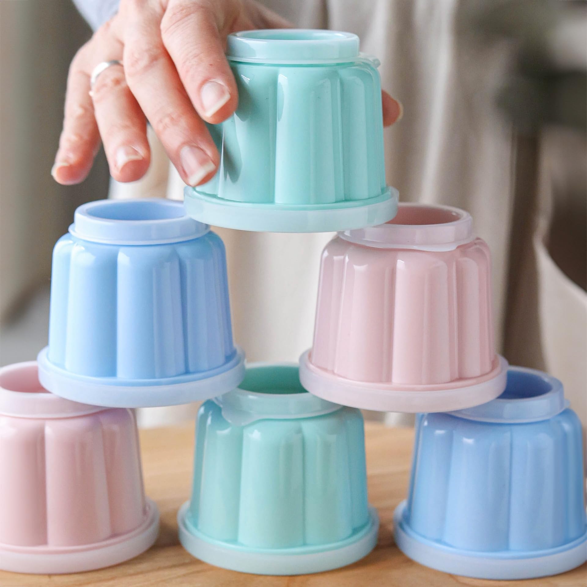 dr-oetker-puddingf-rmchen-6er-set-150-ml-mit-deckel-rosa-gr-n-blau image 3
