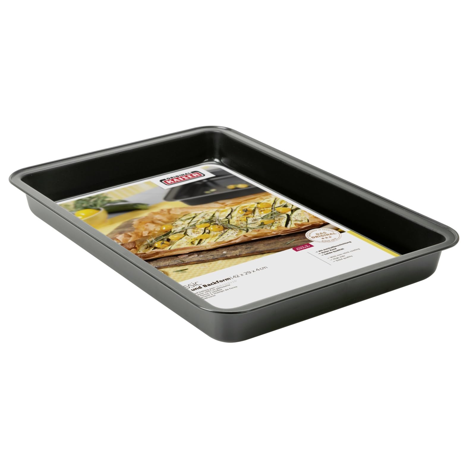 original-kaiser-classic-brat-und-auflaufform-42-x-29-x-4-cm-blechkuchenform-anti image 3