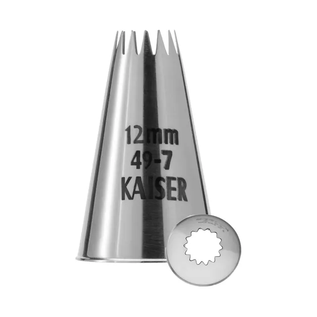 original-kaiser-kronent-lle-12-mm-edelstahl-rostfrei-silber-schwarz image 1