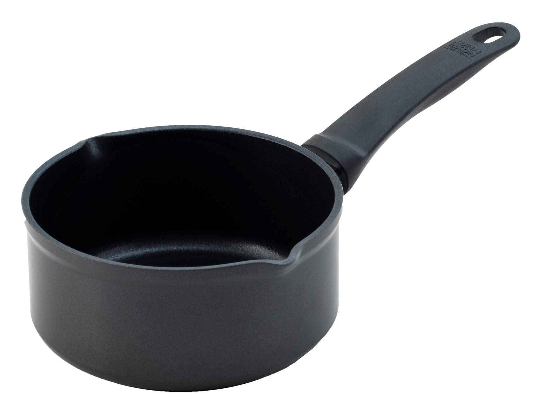 kuhn-rikon-easy-induction-milchpfanne-16-cm-1-4-liter-aluminium-antihaft-schwarz image 1