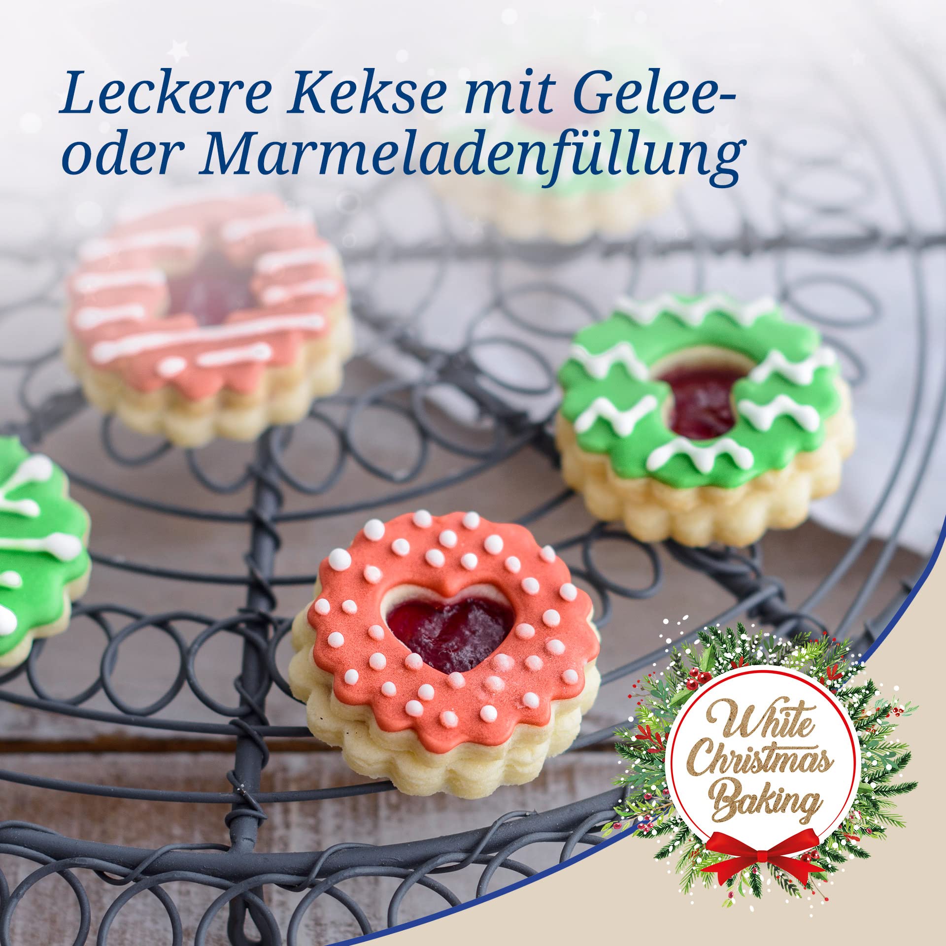 dr-oetker-white-christmas-baking-pl-tzchen-ausstecher-linzer-5er-set-ausstechfor image 5