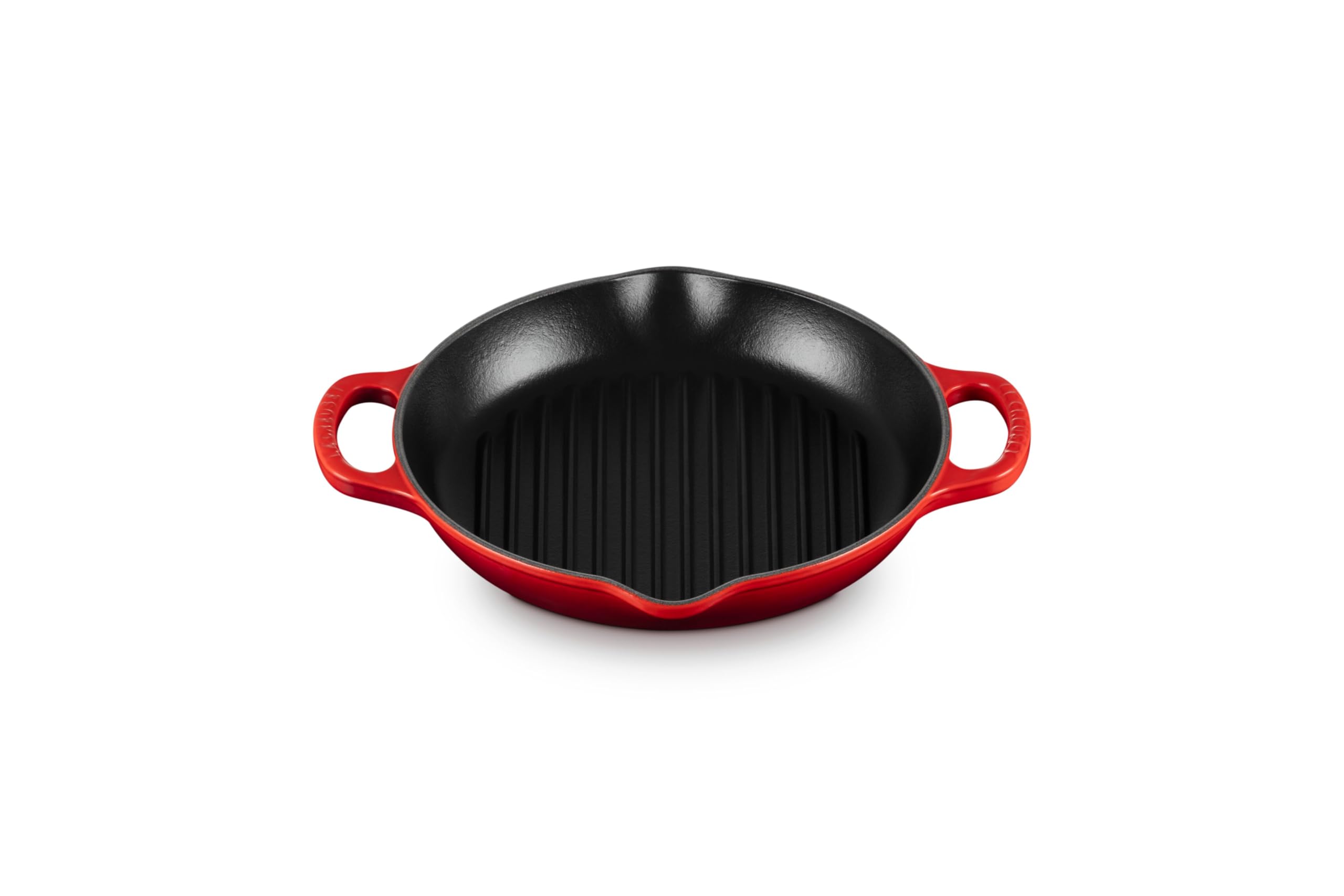 le-creuset-signature-hohe-runde-grillpfanne-aus-gusseisen-25-cm-schwarz-matt image 6